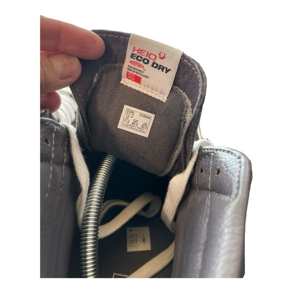 Vans Sk8-Hi Pig Suede Rabbit/Snow White Men Size 12 - Picture 7 of 15